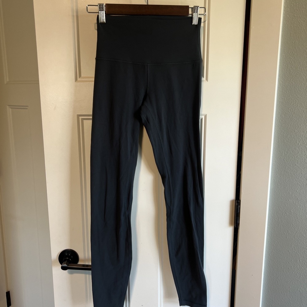 Lululemon‎ Align Leggings 28" Night Diver Teal Size 4 Soft